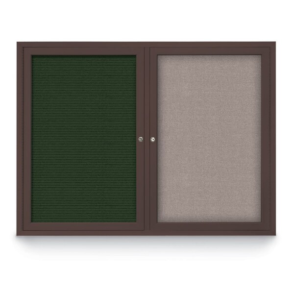 Corkboard, Rubber/ Satin, 24" x 36"